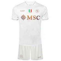 Kids Napoli Away Jersey Kit 2025/26