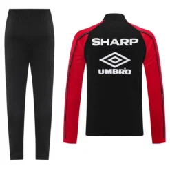Alternative view of Manchester United Training Tracksuit Kit 02 Black 2025/26