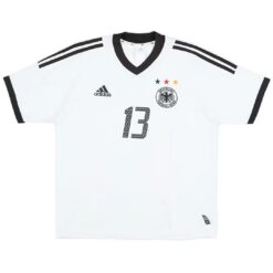 Alternative view of BALLACK #13 Retro Germany Home Jersey World Cup 2002