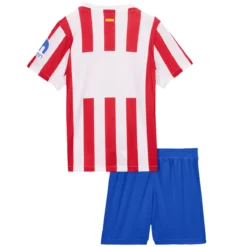 Alternative view of Kids Atletico Madrid Home Jersey Kit 2025/26