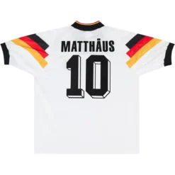 MATTH?US #10 Retro Germany Home Jersey 1992
