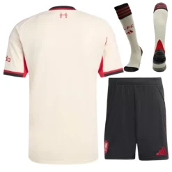 Alternative view of Liverpool Away Jersey Full Kit 2025/26