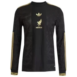 Alternative view of Mexico Third Long Sleeve Jersey Kit Gold Cup Player Version 2025