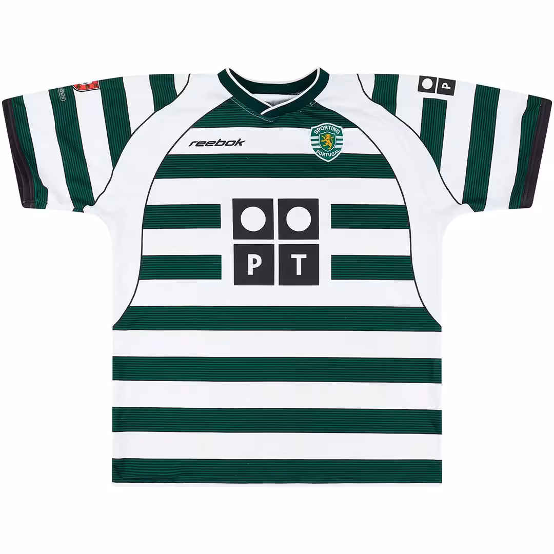 Retro Sporting Lisbon Home Jersey 2002/03