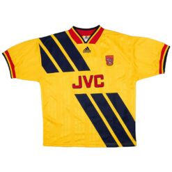 Alternative view of Wright #8 Retro Arsenal Away Jersey 1993/94