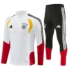 Germany 1/4 Zipper Sweat Kit(Top+Pants) White 2026 | KK Jersey