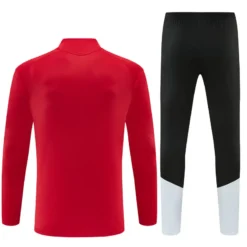 Spain 1/4 Zipper Sweat Kit(Top+Pants) Red 2026 | KK Jersey