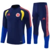Colombia 1/4 Zipper Sweat Kit(Top+Pants) Blue 2026 | KK Jersey