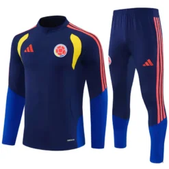 Colombia 1/4 Zipper Sweat Kit(Top+Pants) Blue 2026