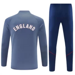England 1/4 Zipper Sweat Kit(Top+Pants) Gray 2026 | KK Jersey