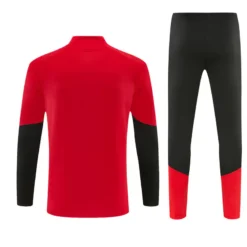 Germany 1/4 Zipper Sweat Kit(Top+Pants) Red 2026 | KK Jersey