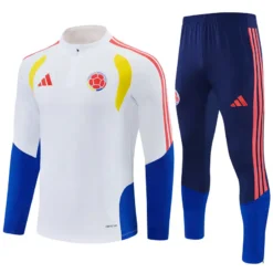 Colombia 1/4 Zipper Sweat Kit(Top+Pants) White 2026