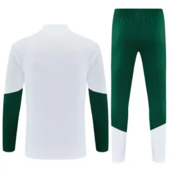 Italy 1/4 Zipper Sweat Kit(Top+Pants) Whtie 2026 | KK Jersey