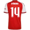 GYÖKERES #14 Arsenal Home Jersey 2026/27 - UCL Font | KK Jersey