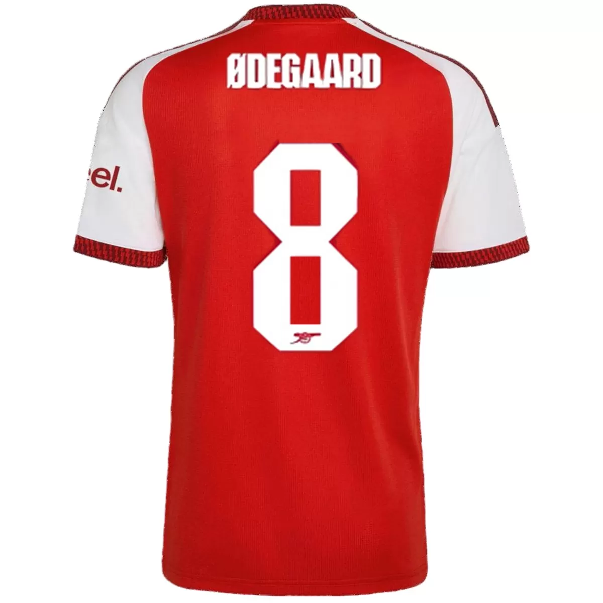 ØDEGAARD #8 Arsenal Home Jersey 2026/27 - UCL Font ØDEGAARD #8 Arsenal Home Jersey 2026/27 - UCL Font