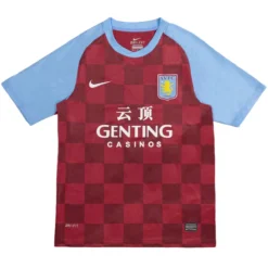 Retro Aston Villa Home Jersey 2011/12 front view
