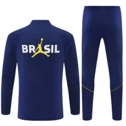 Spain 1/4 Zipper Sweat Kit(Top+Pants) Blue 2026 | KK Jersey