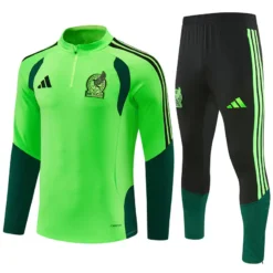 Mexico 1/4 Zipper Sweat Kit(Top+Pants) Green 2026