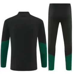 Mexico 1/4 Zipper Sweat Kit(Top+Pants) Black 2026 | KK Jersey