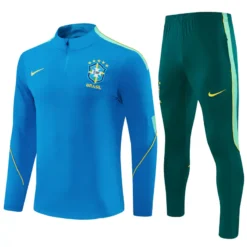 Brazil 1/4 Zipper Sweat Kit(Top+Pants) Lake blue 2026