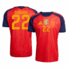 CUBARSÍ #22 Spain Home Winners 2 Star Jersey 2026 CUBARSÍ #22 Spain Home Winners 2 Star Jersey 2026 front view
