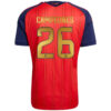 CAMPEONES #26 Spain 2026 World Cup Winners 2 Star Home Jersey CAMPEONES #26 Spain 2026 World Cup Winners 2 Star Home Jersey