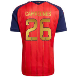 CAMPEONES #26 Spain 2026 World Cup Winners 2 Star Home Jersey