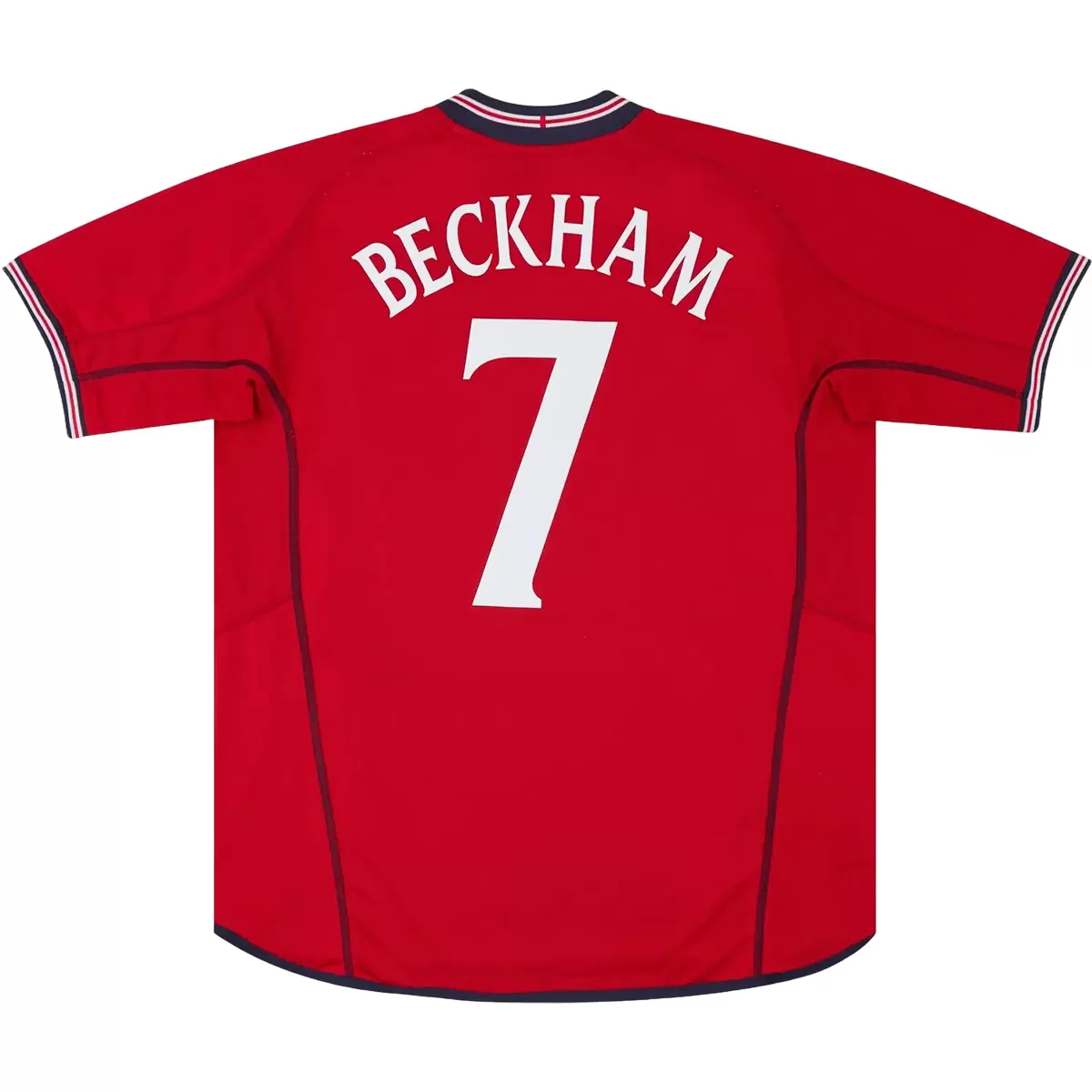 BECKHAM #7 Retro England Away Jersey World Cup 2002 BECKHAM #7 Retro England Away Jersey World Cup 2002