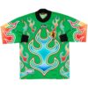 Retro Japan Goalkeeper Long Sleeve Jersey Green World Cup 1998 sleeve detail