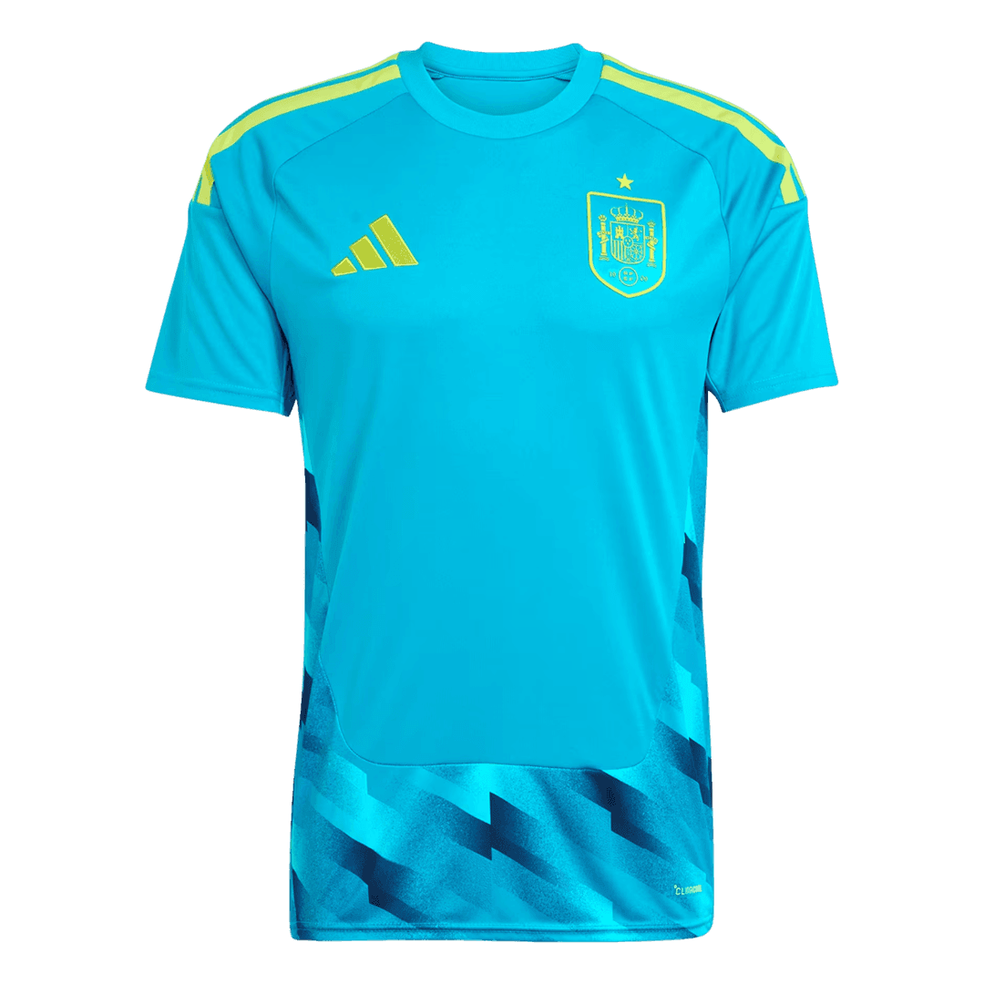 UNAI SIMÓN #23 Spain Goalkeeper Jersey World Cup 2026 UNAI SIMÓN #23 Spain Goalkeeper Jersey World Cup 2026 alternate view 3