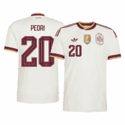 PEDRI #20 Spain Away 2 Star Jersey World Cup 2026