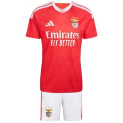 Kids Benfica Home Jersey Kit 2026/27 front view