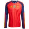Spain 2026 World Cup Winners 2 Star Home Long Sleeve Jersey