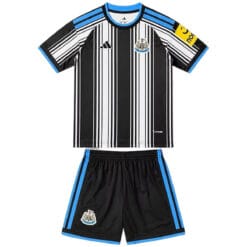 Kids Newcastle United Home Jersey Kit 2026/27 front view