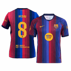 PEDRI #8 Barcelona Home Jersey 2026/27 PEDRI #8 Barcelona Home Jersey 2026/27 alternate view 2