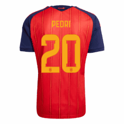 PEDRI #20 Spain Home Winners 2 Star Jersey 2026 PEDRI #20 Spain Home Winners 2 Star Jersey 2026 alternate view 1