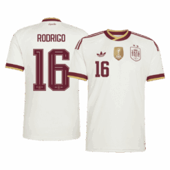RODRIGO #16 Spain Away 2 Star Jersey World Cup 2026