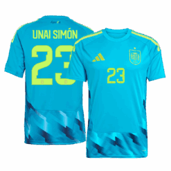 UNAI SIMÓN #23 Spain Goalkeeper Jersey World Cup 2026 UNAI SIMÓN #23 Spain Goalkeeper Jersey World Cup 2026 alternate view 2