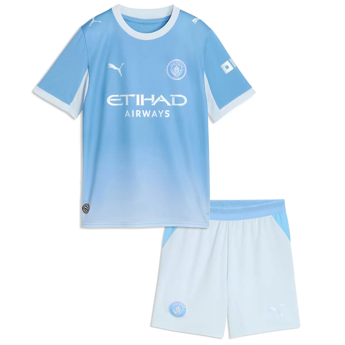 Kids Manchester City Home Jersey Kit 2026/27 Kids Manchester City Home Jersey Kit 2026/27