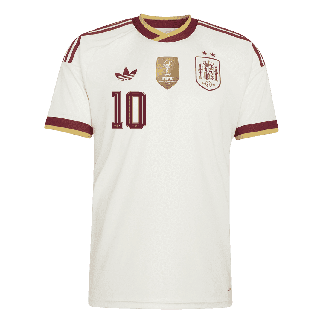 OLMO #10 Spain Away 2 Star Jersey World Cup 2026 OLMO #10 Spain Away 2 Star Jersey World Cup 2026 alternate view 2