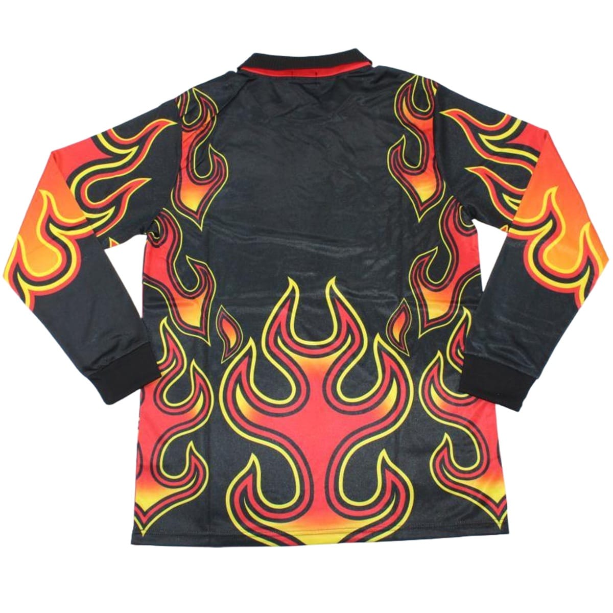 Retro Japan Goalkeeper Long Sleeve Jersey Orange World Cup 1998 Retro Japan Goalkeeper Long Sleeve Jersey Orange World Cup 1998 sleeve detail