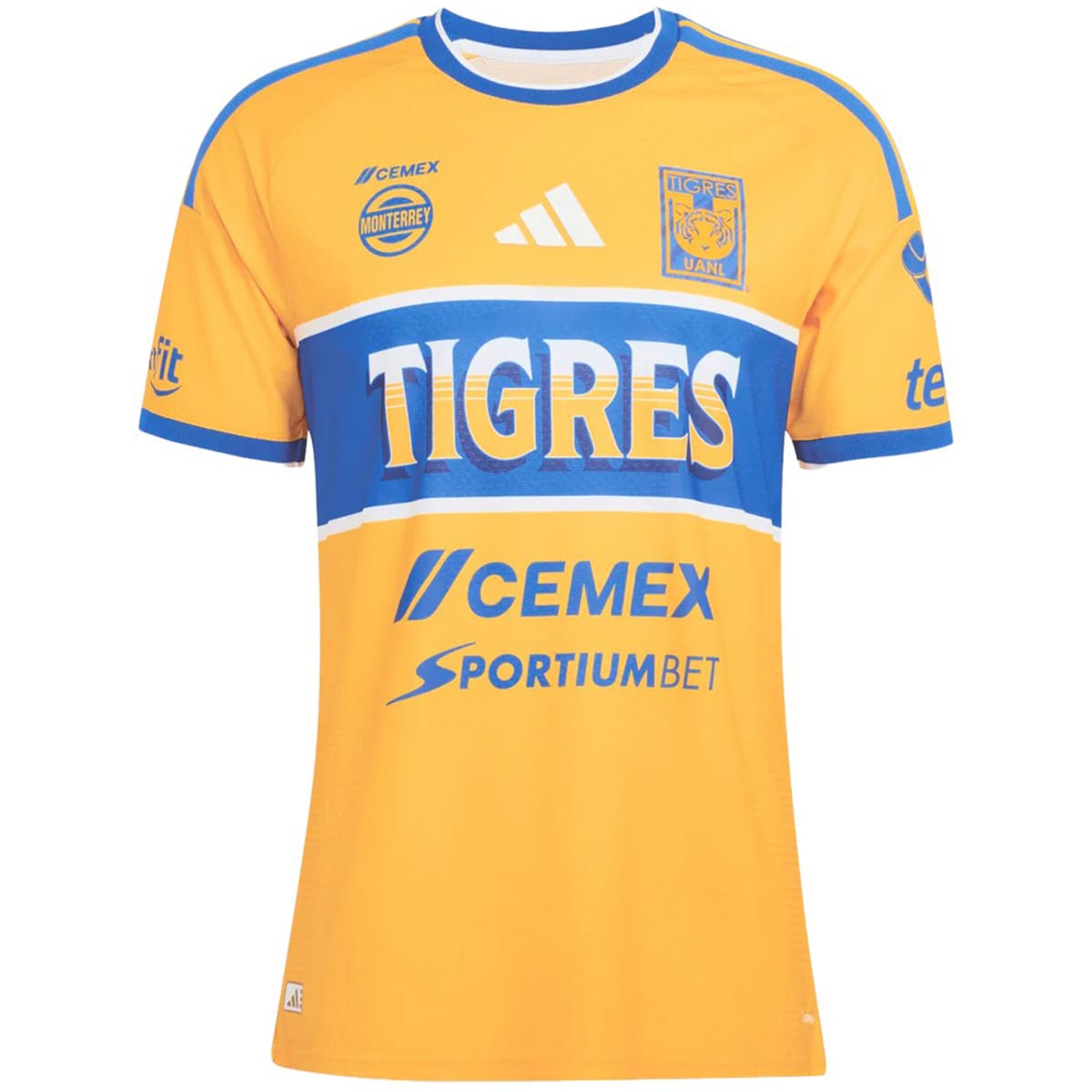 Tigres UANL Home Match Jersey Player Version 2026/27 Tigres UANL Home Match Jersey Player Version 2026/27 front view