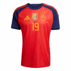 LAMINE YAMAL #19 Spain Home Winners 2 Star Jersey 2026 LAMINE YAMAL #19 Spain Home Winners 2 Star Jersey 2026 alternate view 1