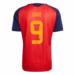 GAVI #9 Spain Home Winners 2 Star Jersey 2026 GAVI #9 Spain Home Winners 2 Star Jersey 2026 alternate view 1