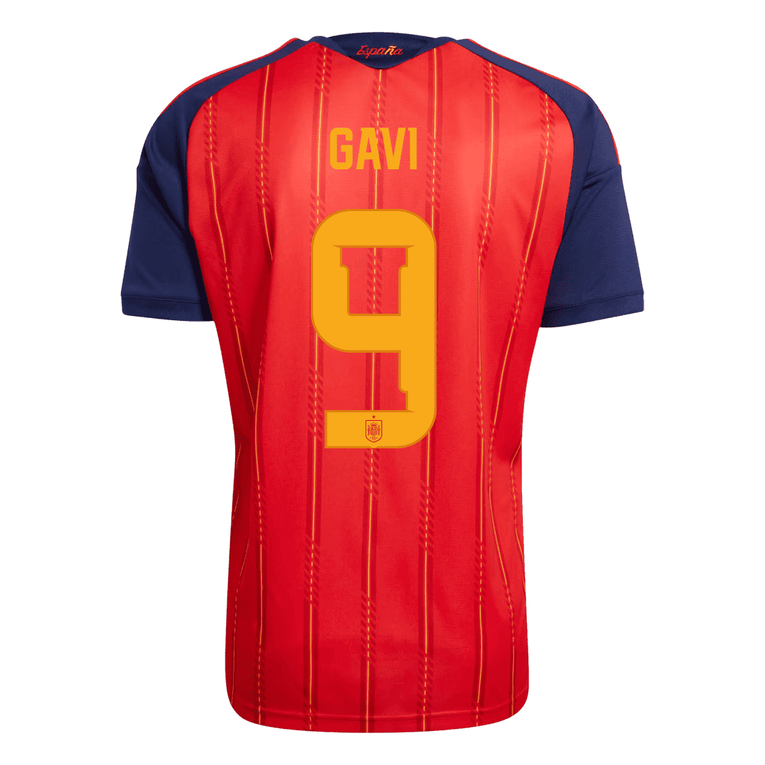 GAVI #9 Spain Home Winners 2 Star Jersey 2026 GAVI #9 Spain Home Winners 2 Star Jersey 2026 alternate view 1