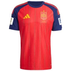 Spain Home World Cup Final Version Match Jersey Player Edition 2026 front view