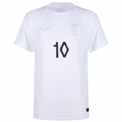 Alternative view of Ødegaard #10 Norway Third Whiteout Jersey World Cup 2026