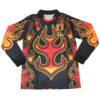 Retro Japan Goalkeeper Long Sleeve Jersey Orange World Cup 1998 sleeve detail