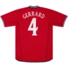 Gerrard #4 Retro England Away Jersey World Cup 2002 Gerrard #4 Retro England Away Jersey World Cup 2002 | KK Jersey
