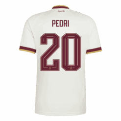 PEDRI #20 Spain Away 2 Star Jersey World Cup 2026